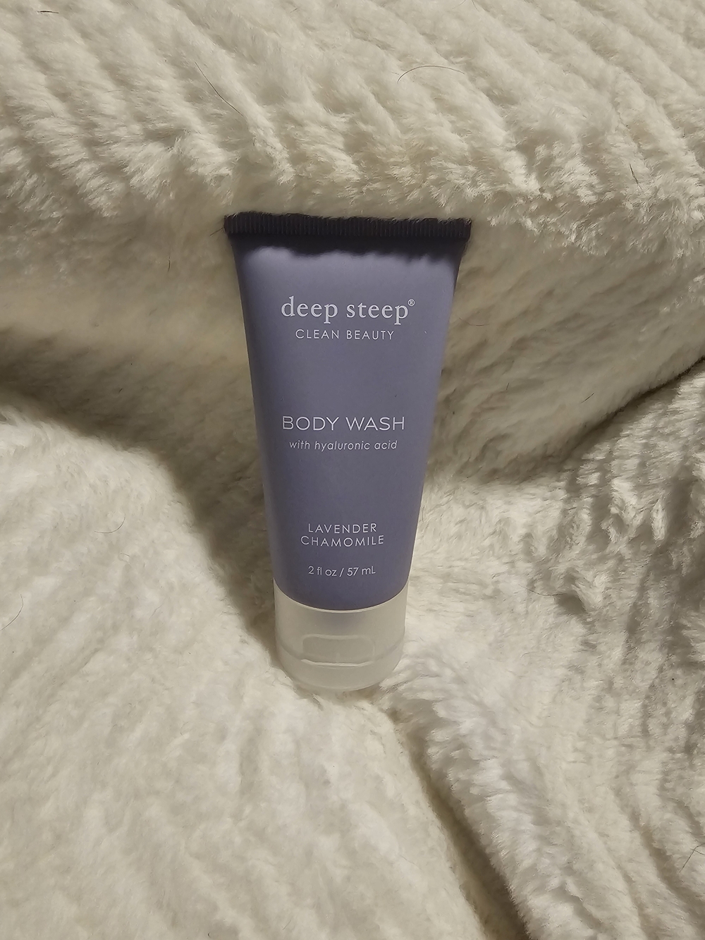 deep steep Lavender Chamomile Body Wash - Travel Size